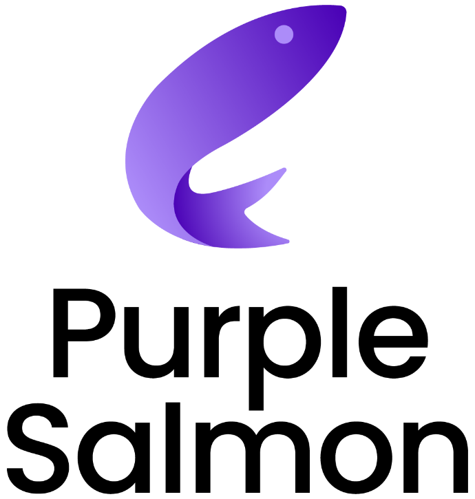 Purple Salmon Logo